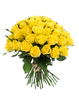 20 YELLOW ROSES